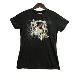 NWT Doctor Who T-shirt Black Graphic Sz XXL Short Sleeve BBC Casual Top